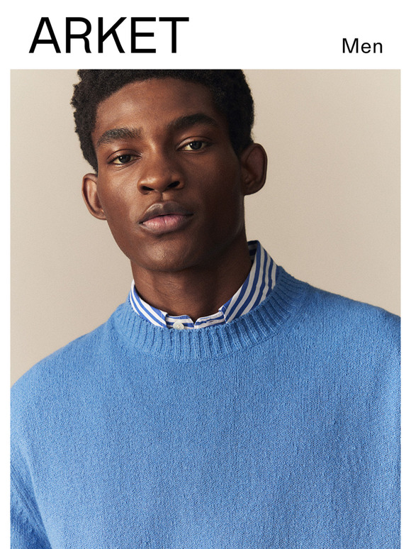 New knitwear in cotton, linen and silk