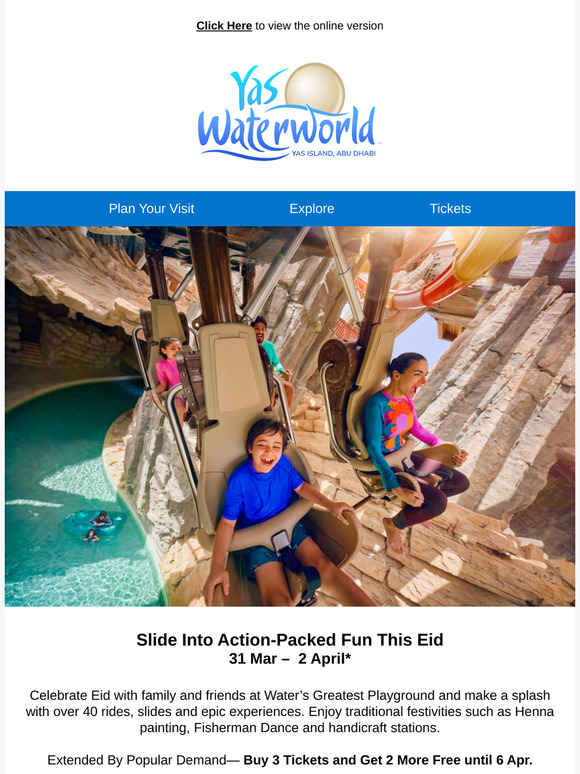 Celebrate Eid with a Splash 🌊