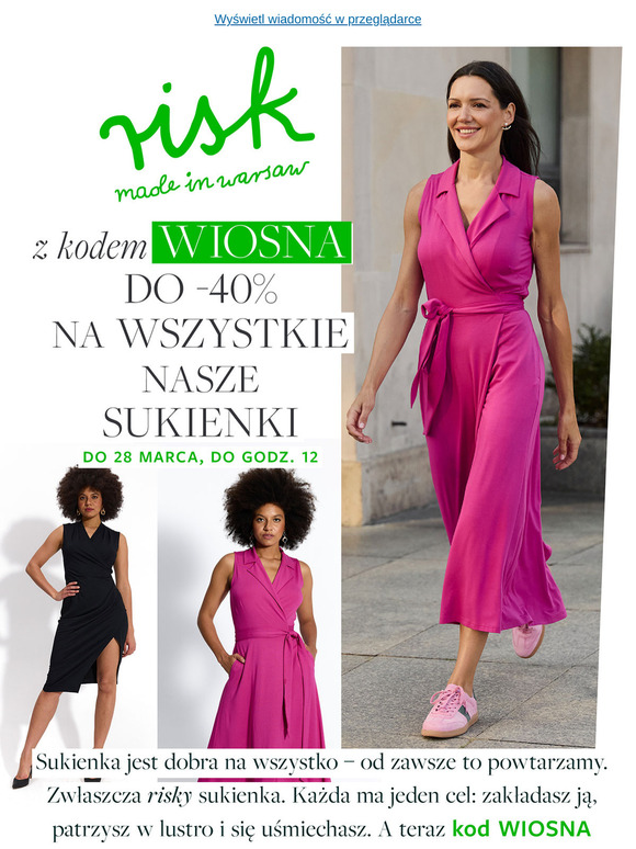 💘 Jak 😻 (kod) WIOSNA działa na nasze sukienki?💃🥁💚