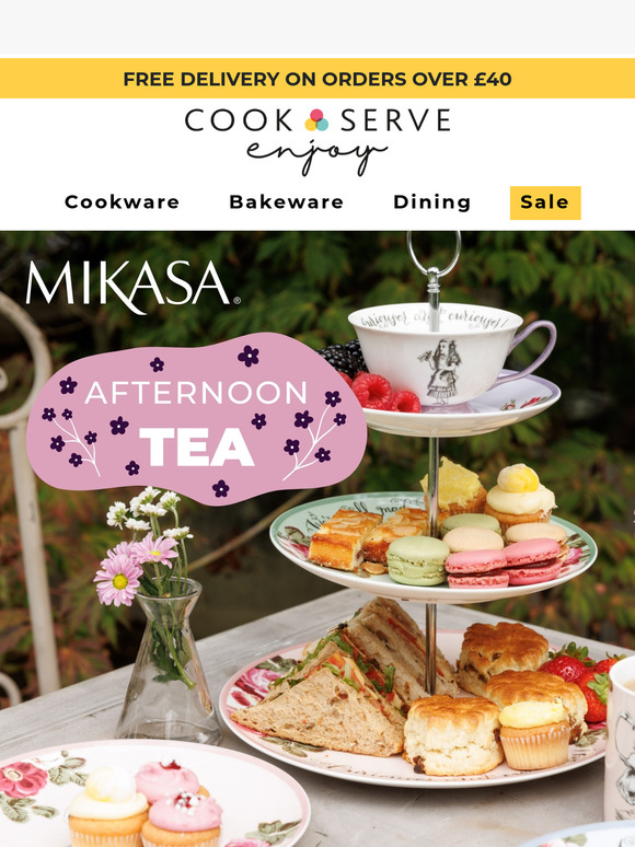 Create a Magical Afternoon Tea with Mikasa!🍰