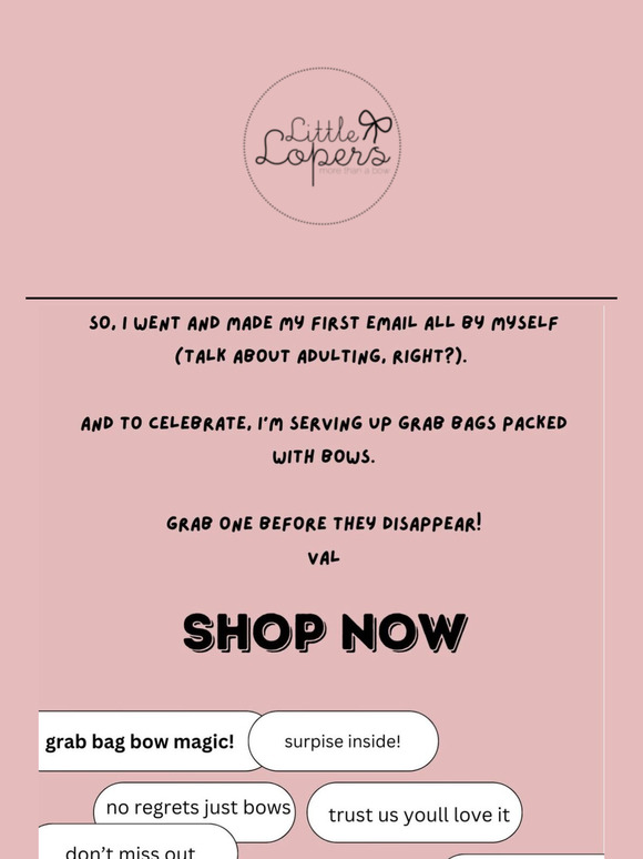 🌟 Vals First Email Design + Big Deals