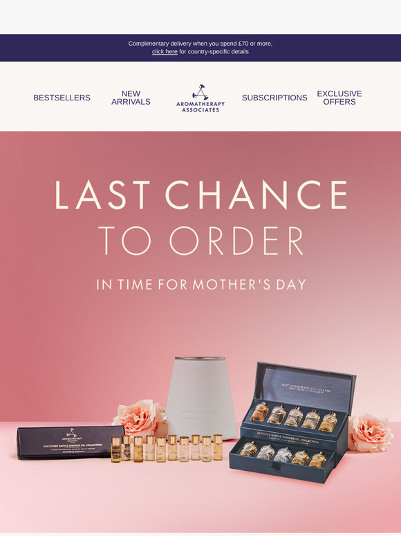 Last Chance for Mother's Day Gifts💐