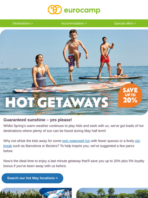 Fancy a hot getaway in May half term?