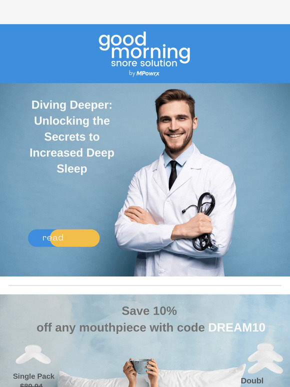 🤿Dive Deeper to Discover the Secrets of a Deep Sleep