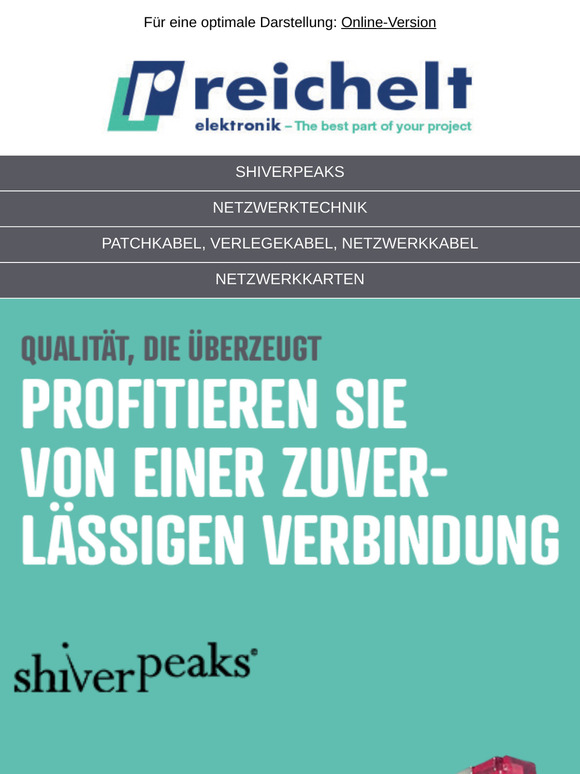 Ausgesuchte Produkte von SHIVERPEAKS – Ideal für Ihre professionellen Netzwerkbedürfnisse