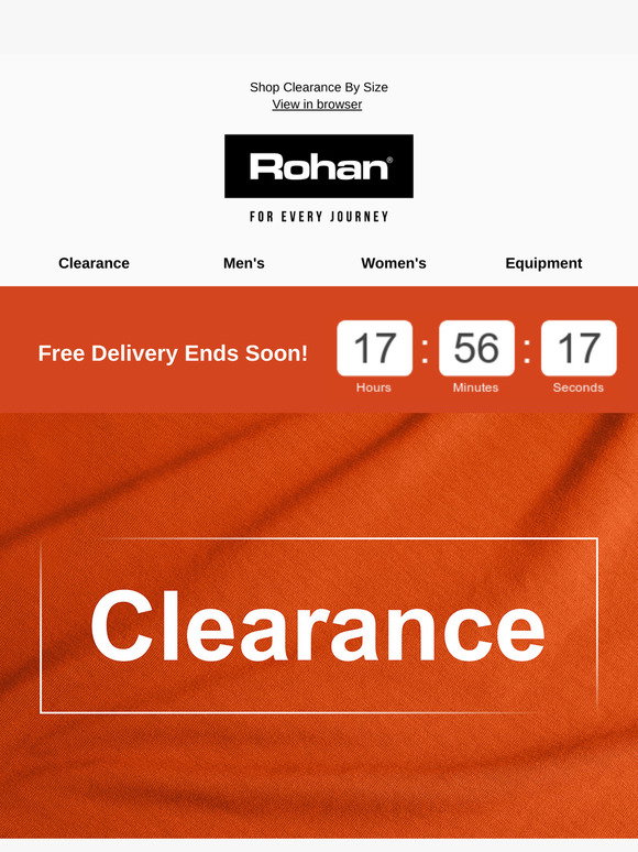 Rohan Size Guide Rohan: 50% Off and Free Delivery! Clearance By Size | Milled