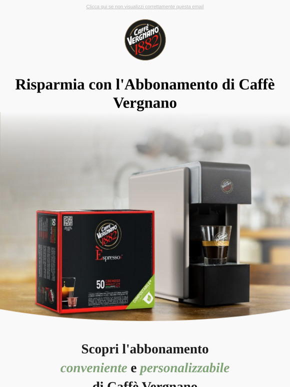 🌟 Scopri le formule in abbonamento Caffè Vergnano ☕