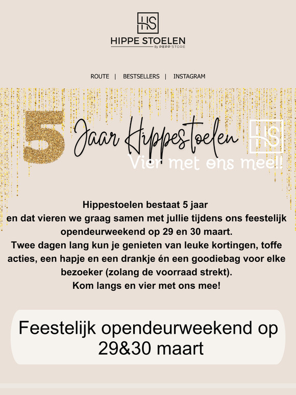 Feestelijke opendeurdag 29 & 30 maart