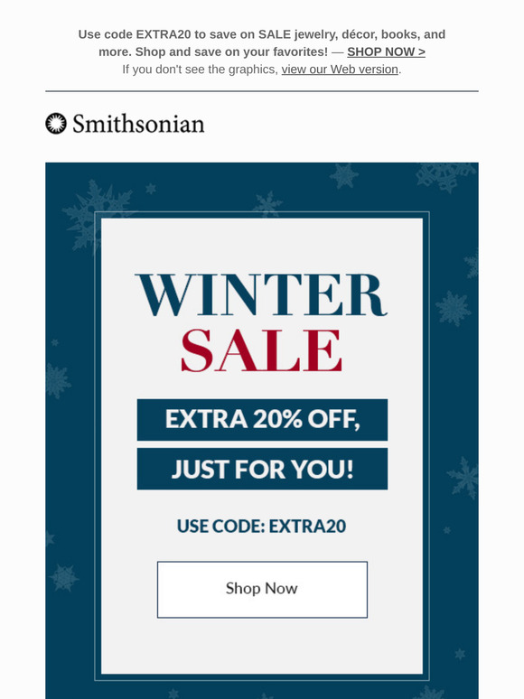 Smithsonian Store Email Newsletters Shop Sales, Discounts, and Coupon