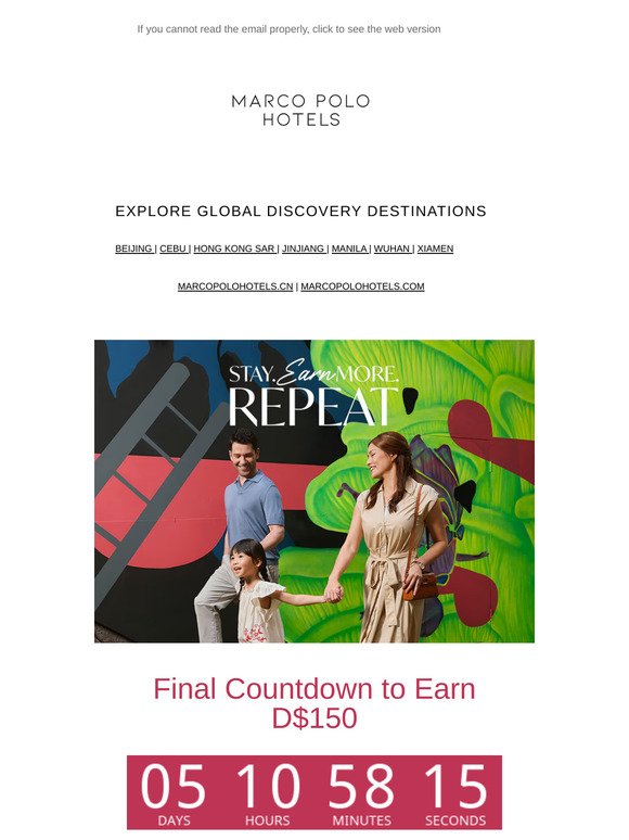 Final Countdown to Earn Your D$150!