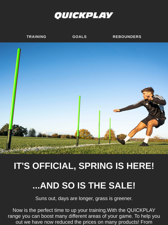 Spring is officially here, and so are the best deals from QUICKPLAY