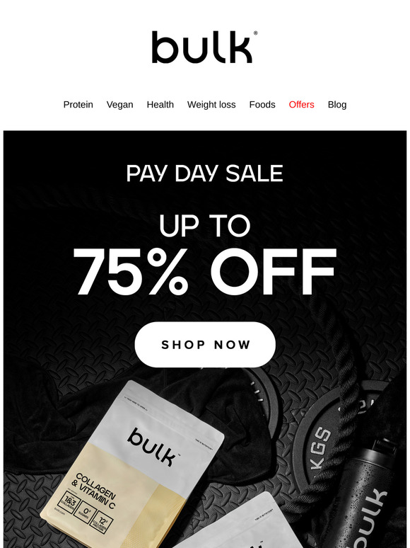 Payday Sale has landed! Up to 75% off!