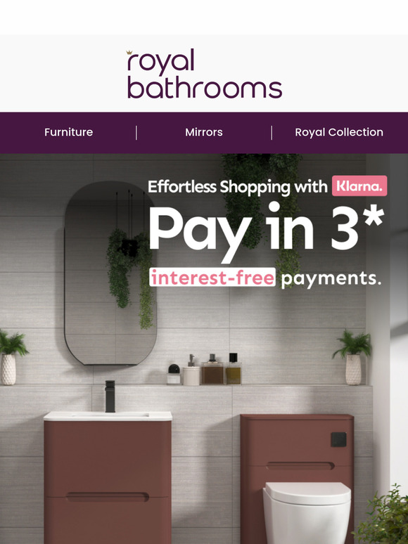 🏡 Transform Your Bathroom Today – Pay in 3 Easy Installments!