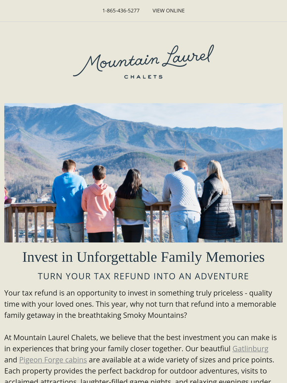 Invest Your Tax Refund in Unforgettable Family Memories 💸
