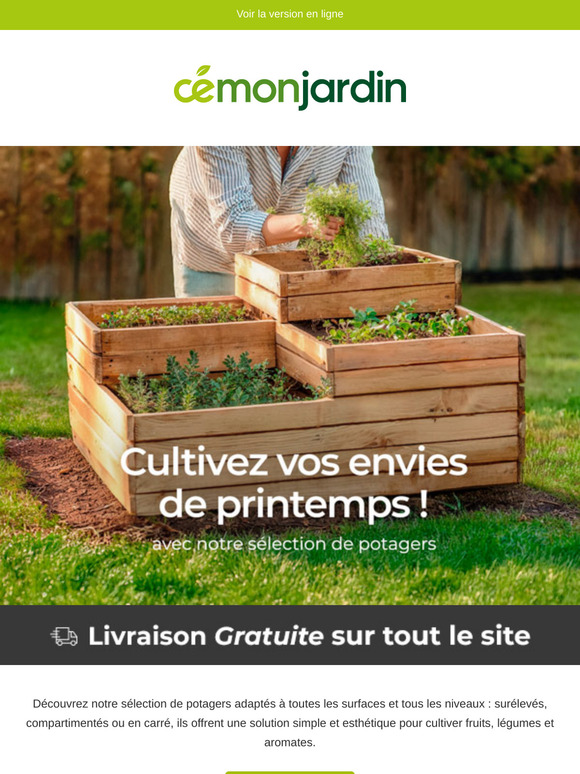 Potagers : Cultivez vos envies de printemps !