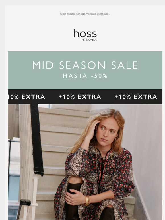 ¡Sorpresa! 🎁 +10% EXTRA en Mid Season Sale hasta -50%