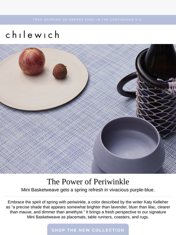Spring’s Standout Hue: Periwinkle