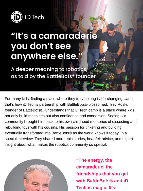 Robotics: as told by the BattleBots® founder