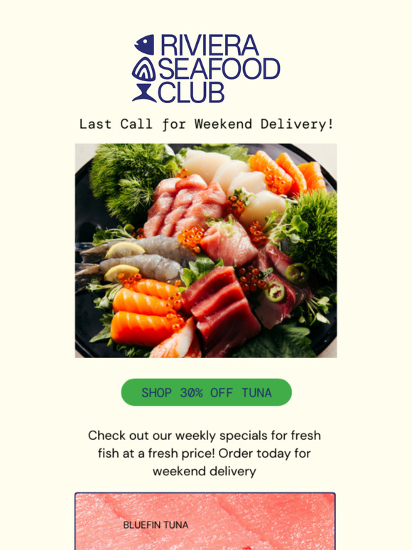 Grab 30% Off Tuna This Weekend!