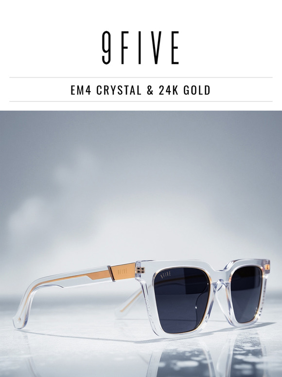 New EM4 in Crystal & 24K Gold