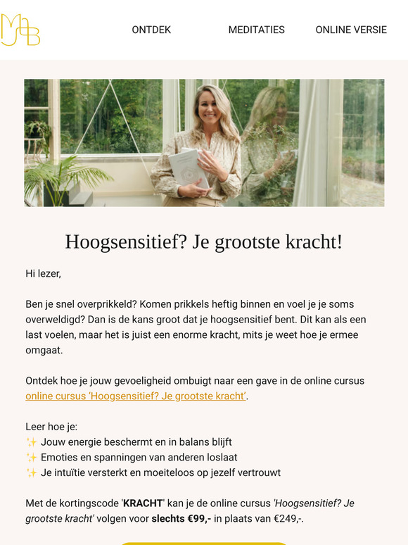 Jouw hoogsensitiviteit is jouw superkracht