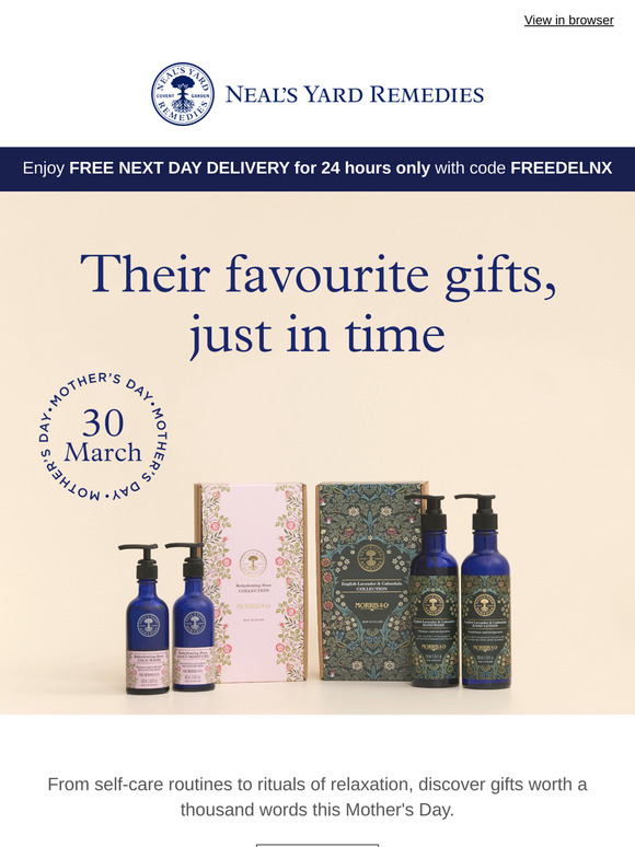 Free Next Day Delivery Today Only