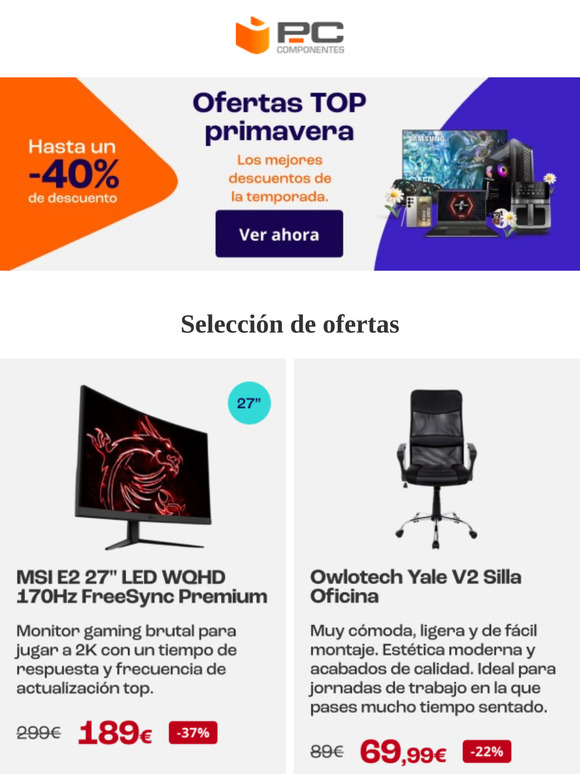 Especial Primavera 🌸 Mira estas 8 ofertas destacadas