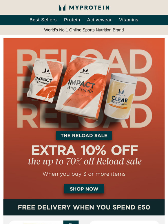 Reload with up to 70% + EXTRA 10% off⚡