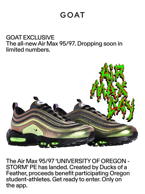 goat air max day 2021 drop times