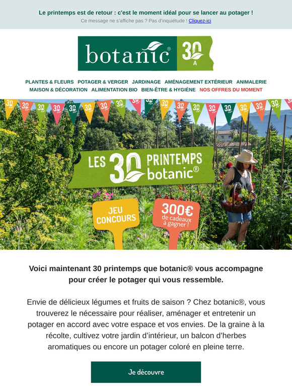 Le printemps est de retour : c'est le moment idéal pour se lancer au potager🌱🍅