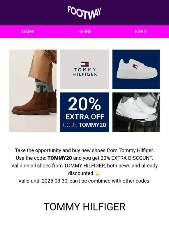 TOMMY HILFIGER - 20% EXTRA OFF
