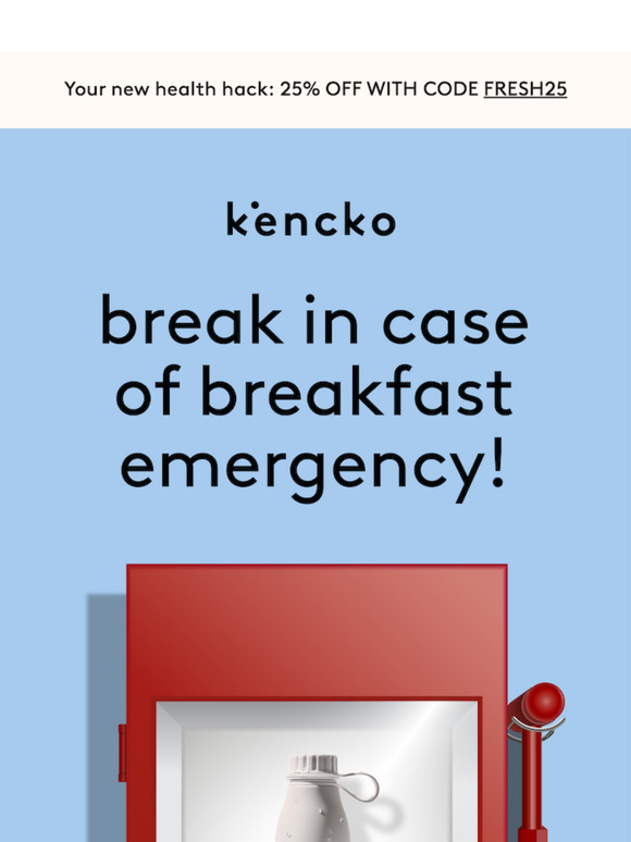 break this in case of a breakfast emergency!