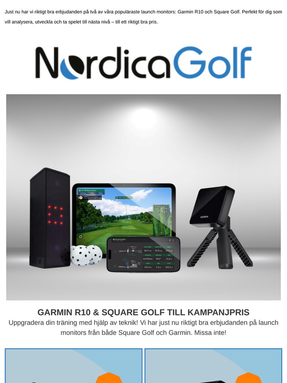 Just nu! Simulatorer till kampanjpris 🏌