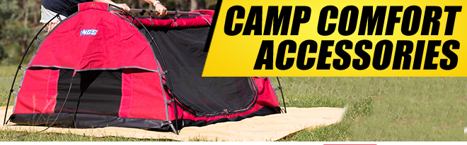 camp comfort accessories