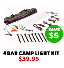Illuminator 4 Bar Camp Light Kit