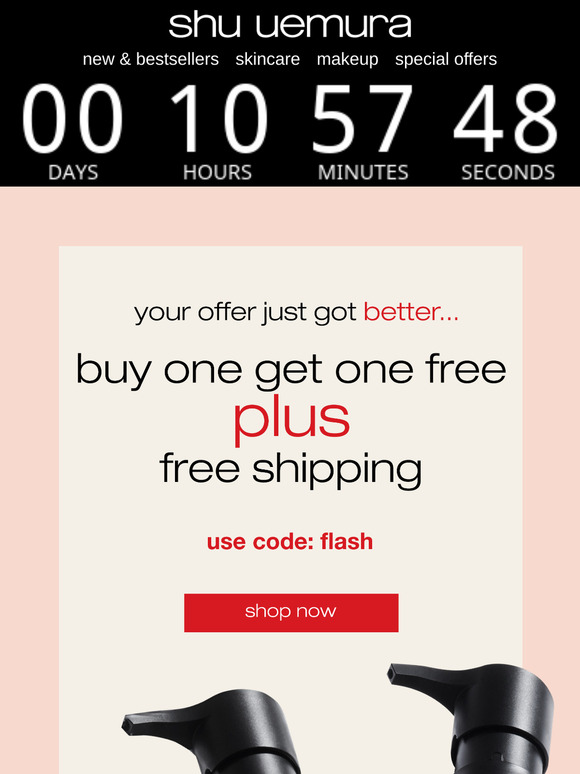 you've been upgraded to free delivery 🛍️
