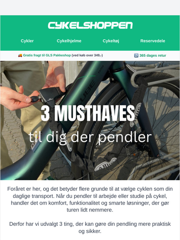 Klar til pendling? 🚲