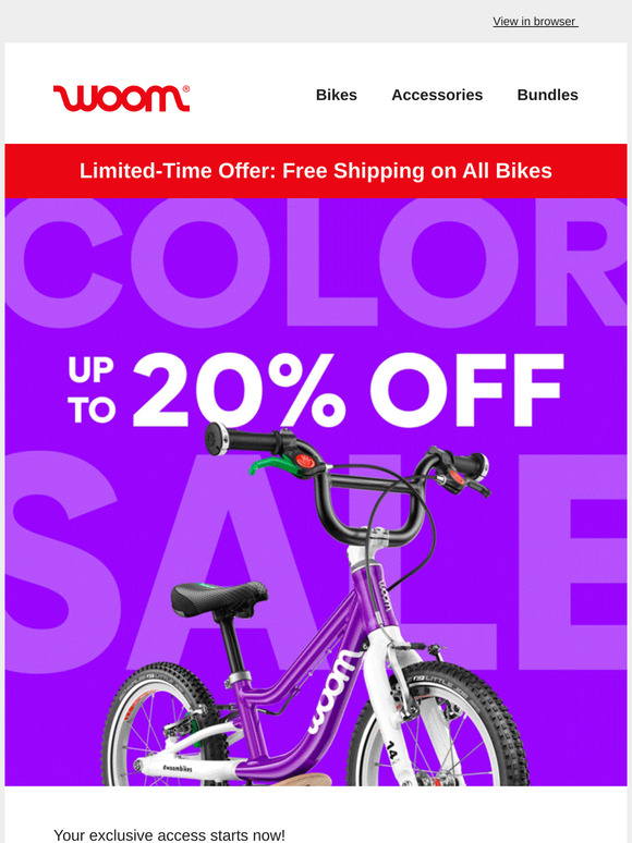 VIP Exclusive: Color Sale Early Access