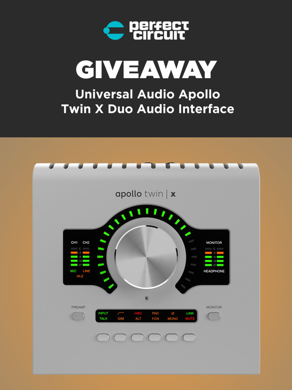 Step Up Your Studio: Universal Audio Apollo Giveaway