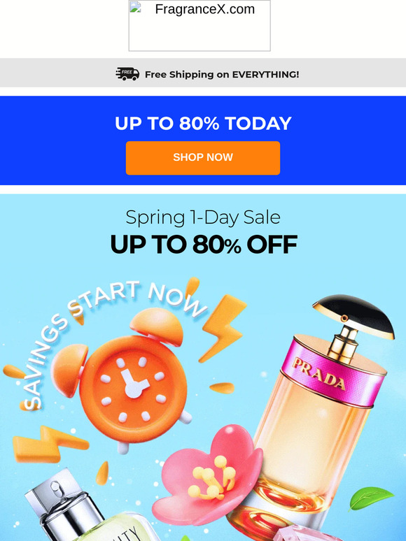 1-Day Sale Up to 80% off just for You