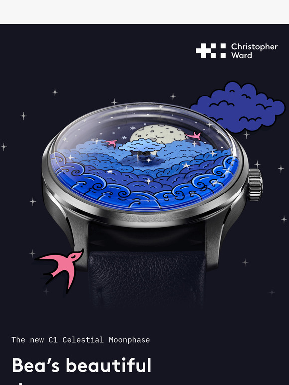 Dream a dream with the C1 Celestial Moonphase LE