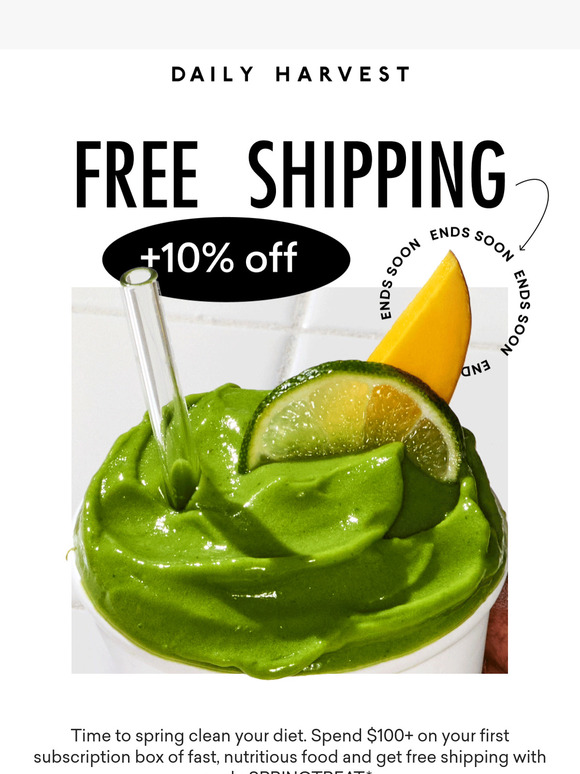 Don't forget: FREE SHIPPING WEEK