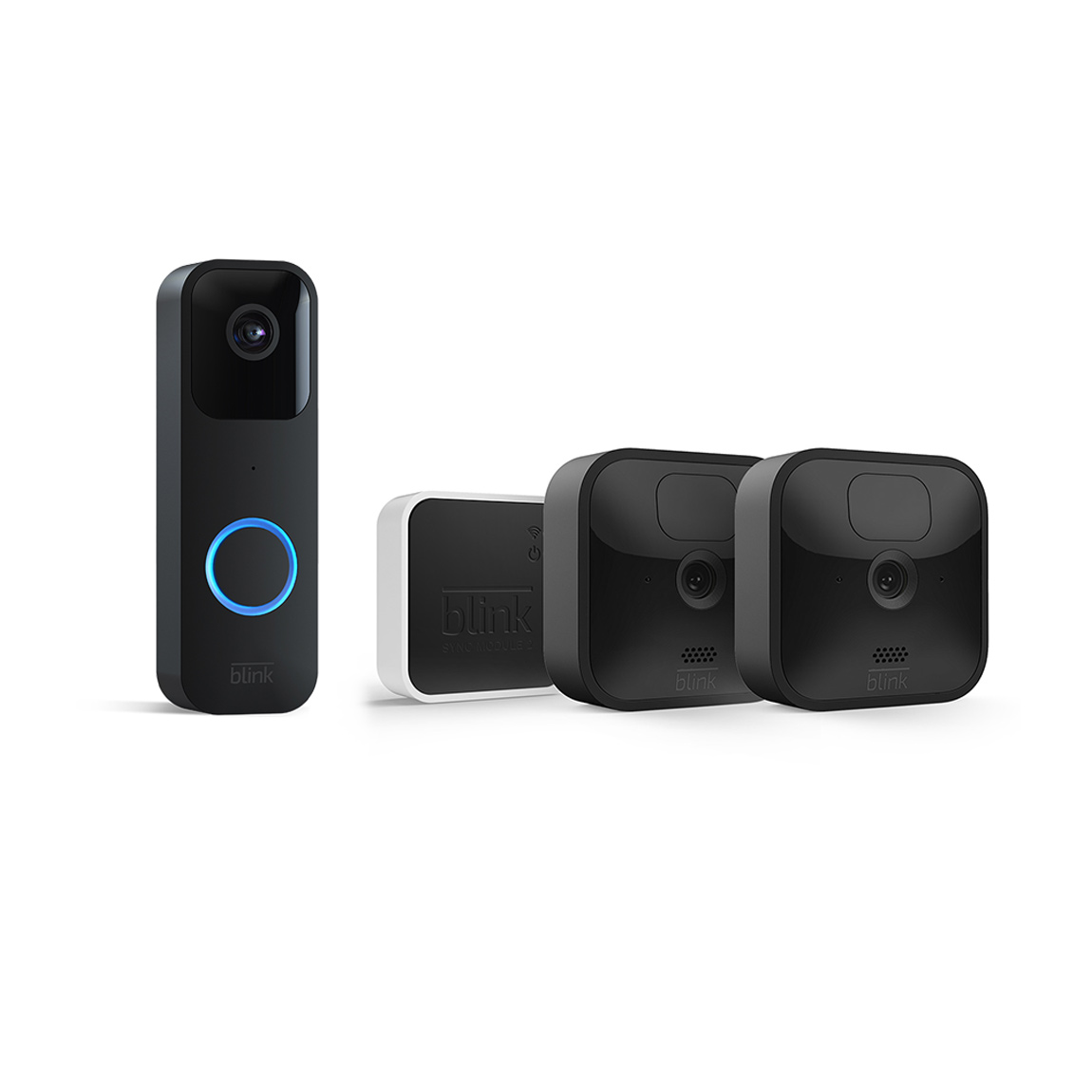 Image of Blink Outdoor 2-Kamera System + Blink Video Doorbell Standalone 1st Gen