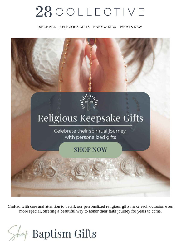 A Gift of Faith: Personalized Religious Keepsakes for All Occasions