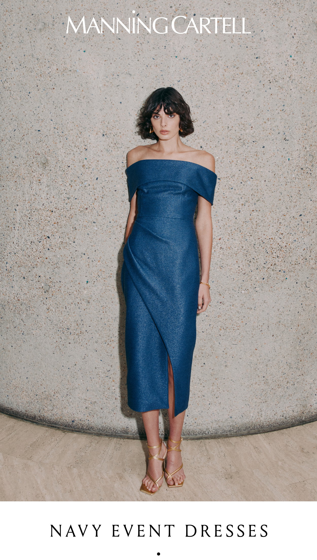 MANNING CARTELL: Timeless Navy Dressing | Milled MANNING CARTELL: Timeless Navy Dressing | Milled