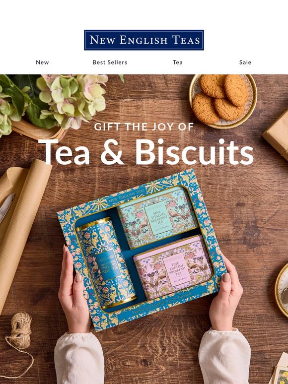 New: Tea & Biscuits 🍃🍪