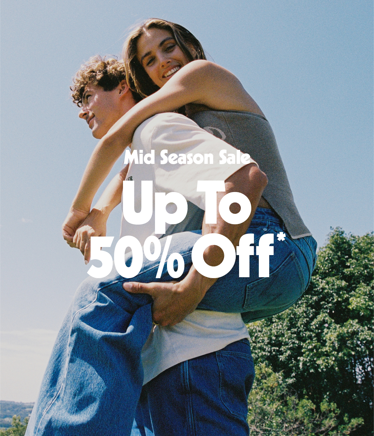 ​​Up to 50% off