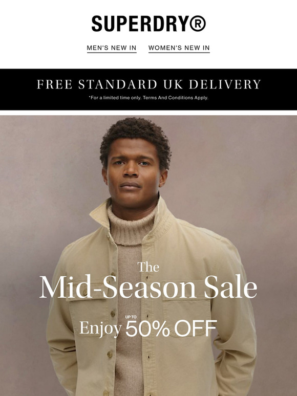 Up To 50% Off: Online-Only