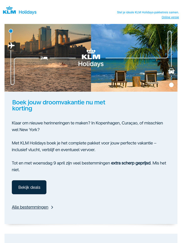 Jouw perfecte vakantie in de aanbieding!