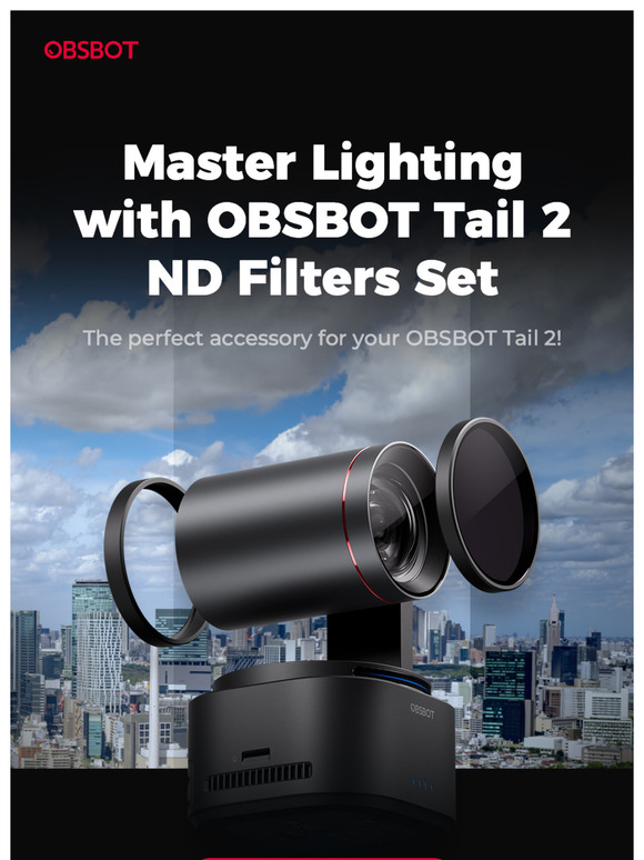 Discover More Potential of OBSBOT Tail 2 with Essential Accessories!